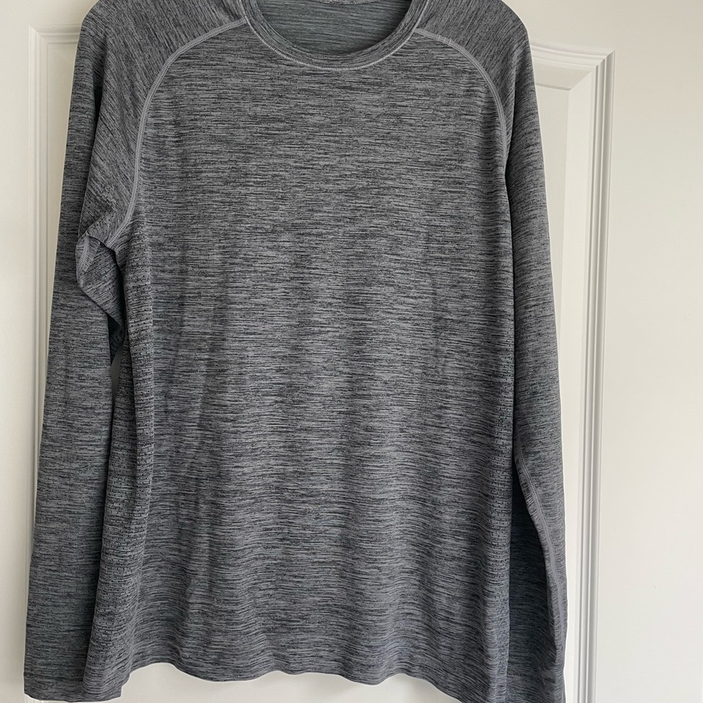 Lululemon mens workout shirt.